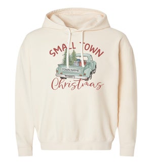 Small Town Tailgate Personalized Hoodie